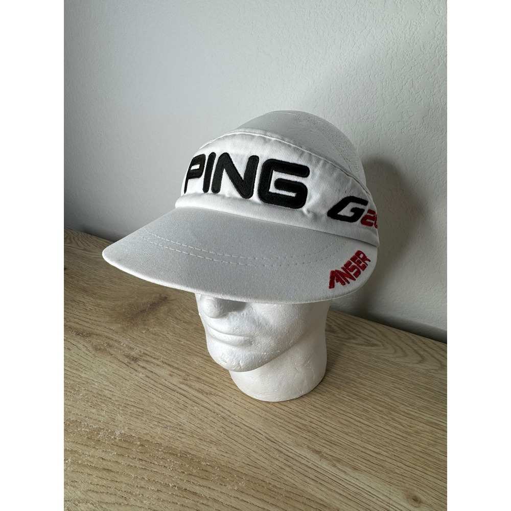 Ping Bubba Watson G20 i20 Anser Golf Visor White Adjustable Mens Hat